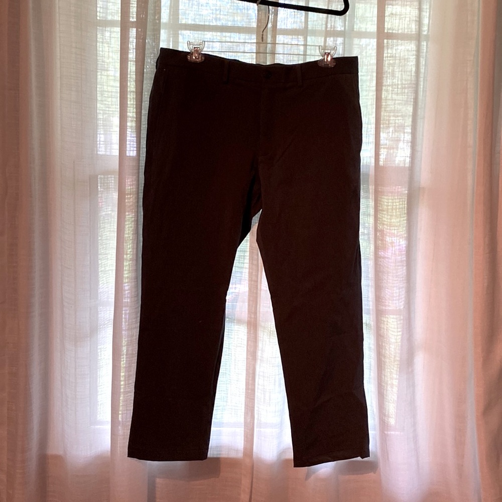 Dark Gray Lands’ End pants.